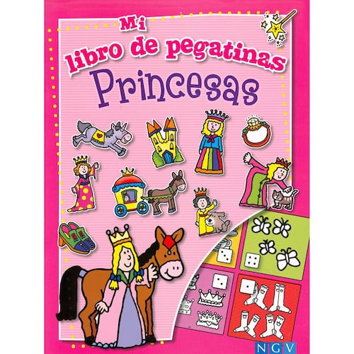 Princesas (Mi libro de pegantinas)