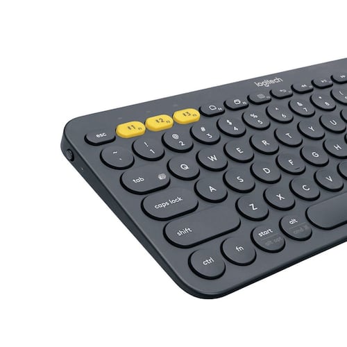 Logitech teclado inalámbrico K380 multi-device bluetooth - negro