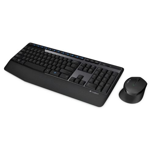Logitech MK345 Wireless Keyboard & Mouse Combo Black