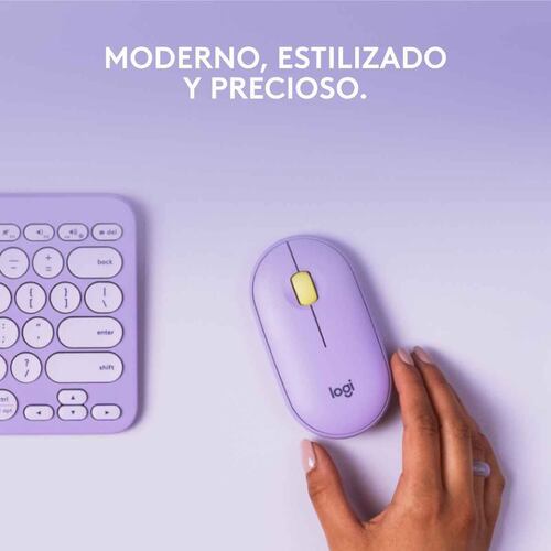 Mouse wireless pebble m350 lavanda