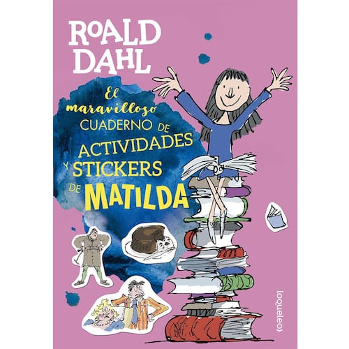 El maravilloso cuaderno de actividades y stickers de Matilda