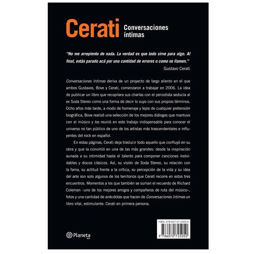 Cerati. Conversaciones Íntimas