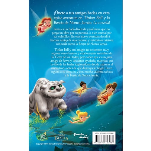 Tinker Bell y La Bestia de Nunca Jamás. La Novela