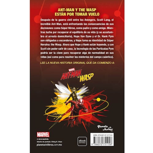 Ant-man y The Wasp. La novela