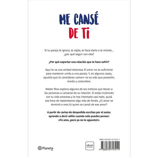 Me cansé de ti