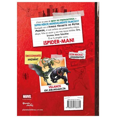 ¡Spider-man desenmascarado!
