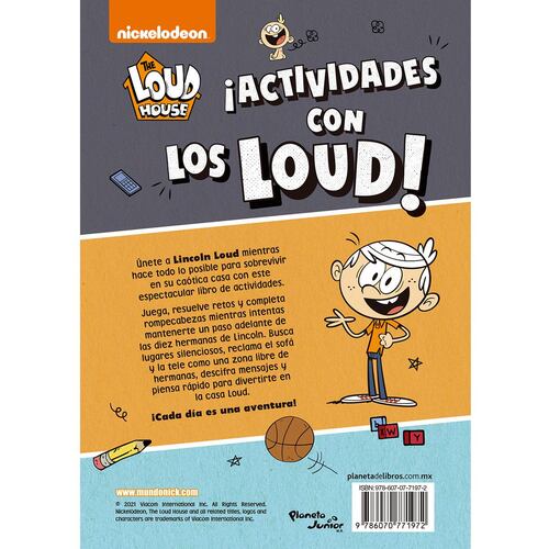 The Loud House ¡Actividades con los Loud!