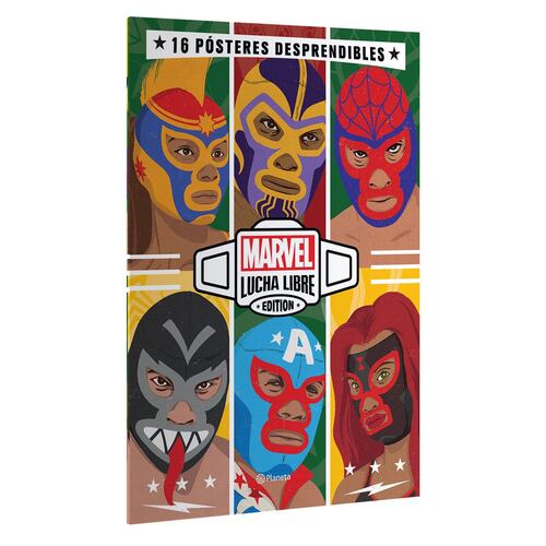 Marvel Lucha Libre. Libro póster