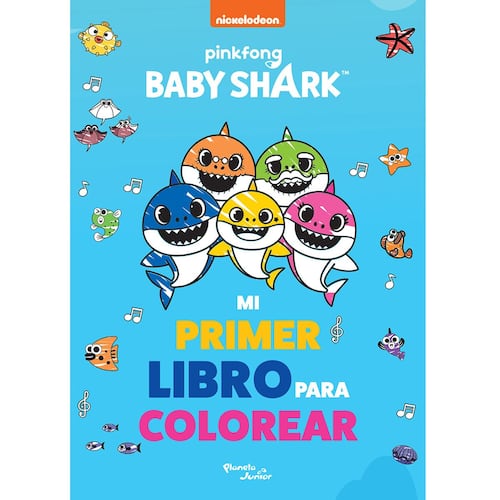 Baby Shark. Mi primer libro para colorear