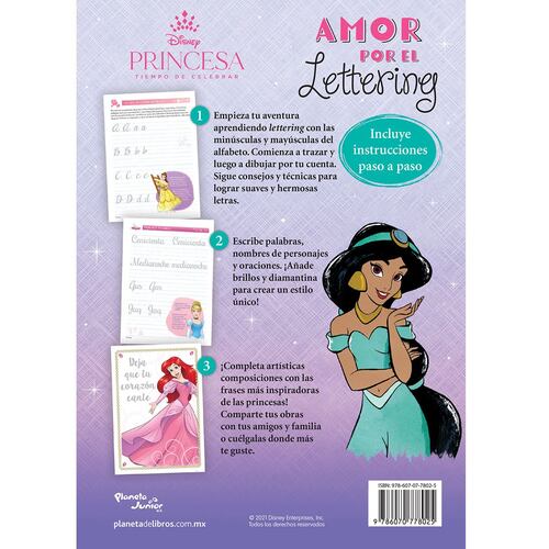 Disney Princesas. Amor por el lettering