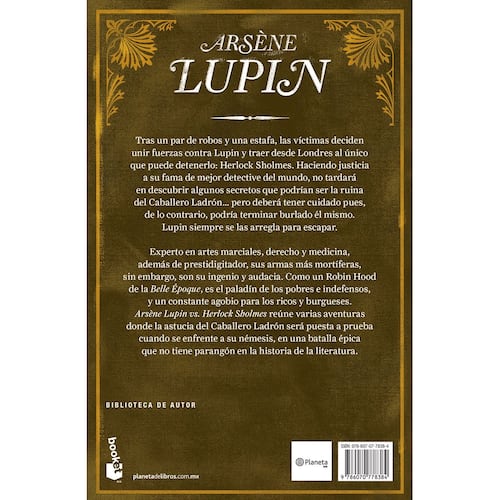 Arséne Lupin vs Herlock Sholmes