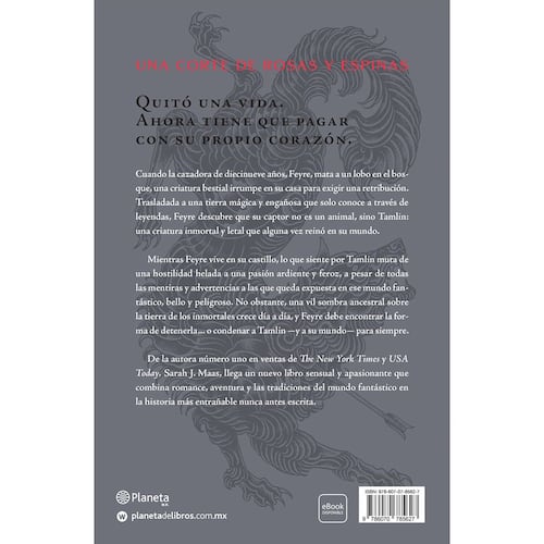 Una corte de rosas y espinas