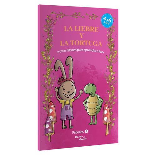 Fábulas 2. La liebre y la tortuga y otras fábulas para aprender a leer