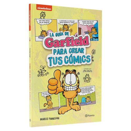 La guia de Garfield para crear tus comics