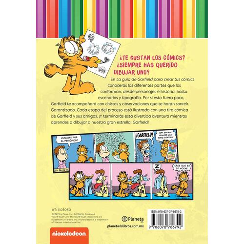 La guia de Garfield para crear tus comics