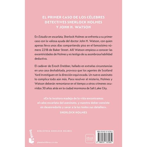 Sherlock Holmes. Estudio en escarlata