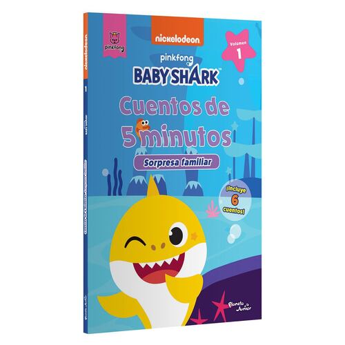Baby Shark. Cuentos de 5 minutos. Sorpresa familia
