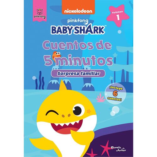 Baby Shark. Cuentos de 5 minutos. Sorpresa familia