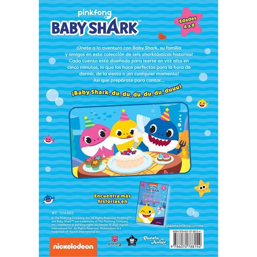 Baby Shark. Cuentos de 5 minutos. Sorpresa familia