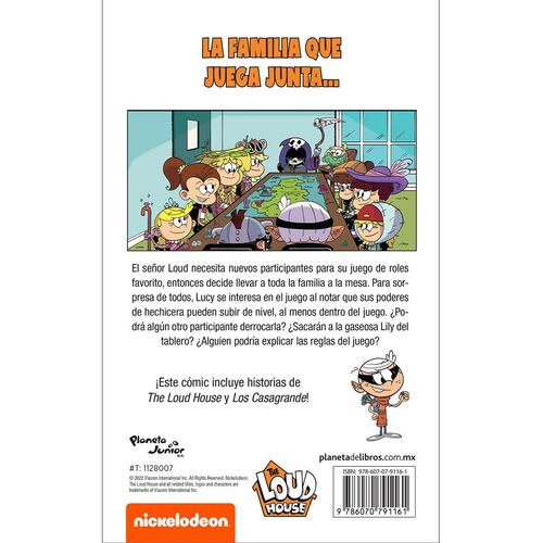 The Loud House. Lucy tira el dado