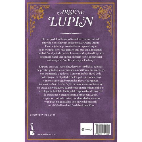 La doble vida de Arséne Lupin