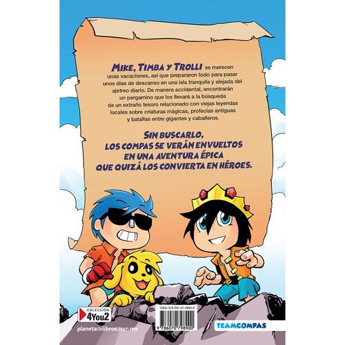 Los compas 1. Los compas y el diamantito legendario (edición a color)