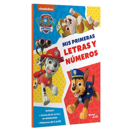 PAW Patrol. Mis primeras letras y números
