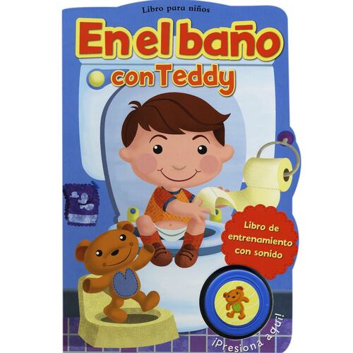 En el baño con Tedyy libro para niños