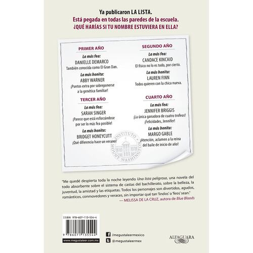 Una Lista Peligrosa