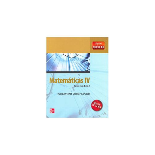 Matematicas iv. Dgb. Tercera Edicion