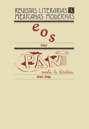 Eos, 1943 - Pan. Revista de literatura, 1945-1946