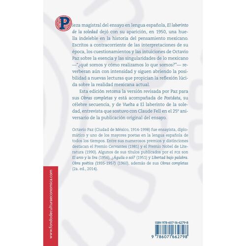 El laberinto de la soledad, Postdata, Vuelta a El laberinto de la soledad