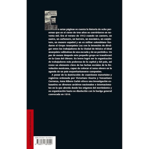 La Casa del Obrero Mundial. Anarcosindicalismo y revolución en México