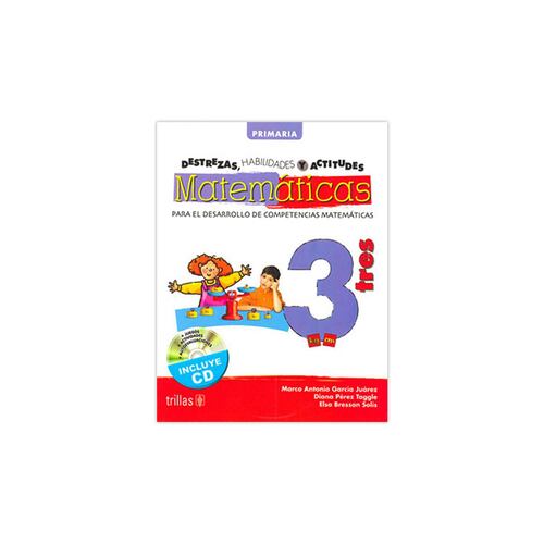 Destrezas, Habilidades Y Actitudes Matematicas 3 Incluye Cd