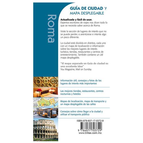 Roma, guía de ciudad y mapa desplegable