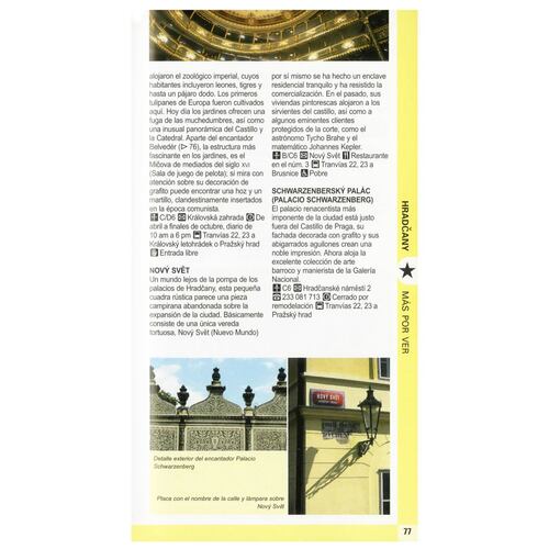 Praga, guía de ciudad y mapa desplegable
