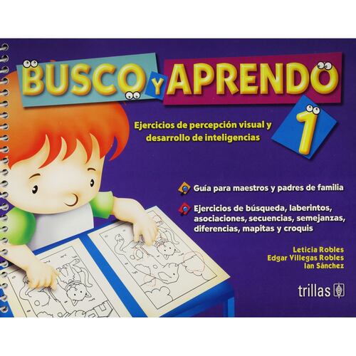 Busco Y Aprendo 1: Ejercicios De Percepcion Visual Y Desarrollo De