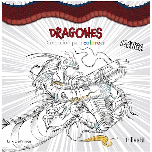 Dragones, colección para colorear