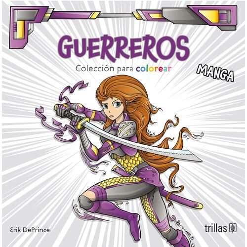 Guerreros, colección para colorear