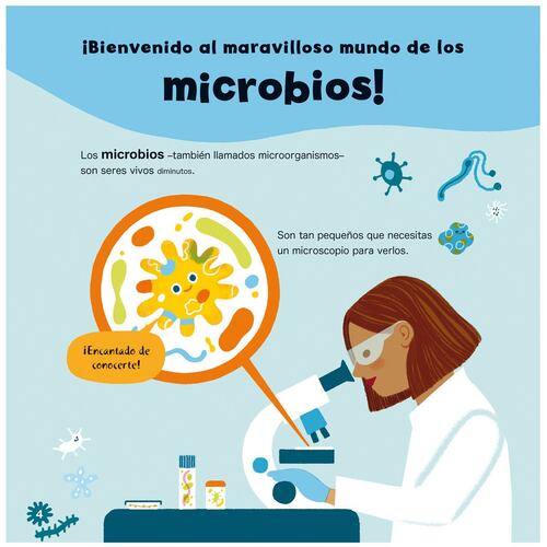 ¡Microbios!