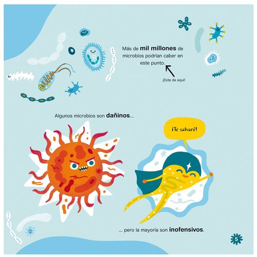 ¡Microbios!