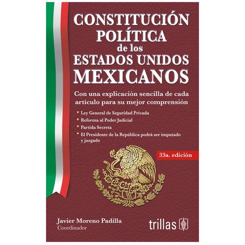 Constitución Política De Los Estados Unidos Mexicanos