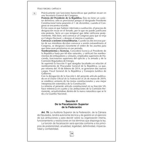 Constitución Política De Los Estados Unidos Mexicanos