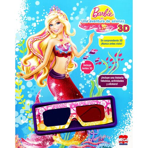 Barbie, Una aventura de sirenas, imágenes 3D