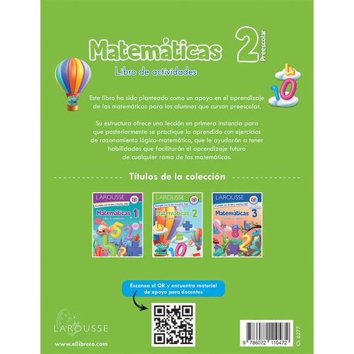 Preescolar Matemáticas 2