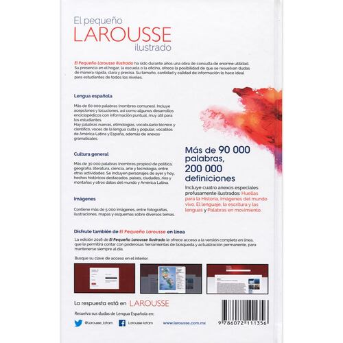 Pequeño Larousse Ilustrado 2016