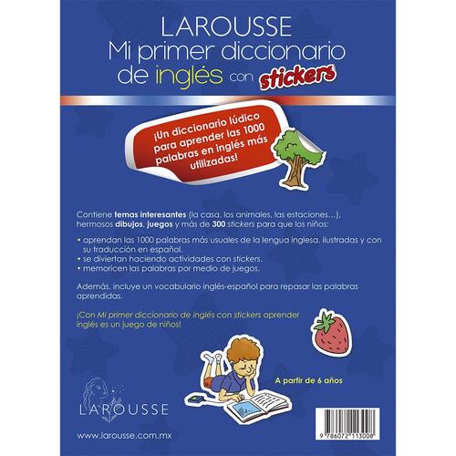 Mi Primer Larousse Diccionario en Inglés