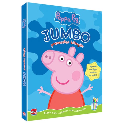 Peppa Pig Jumbo preescolar bilingüe