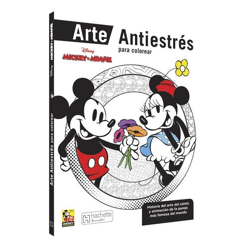 Mickey & Minnie arte antiestrés