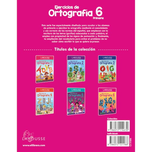 Ejercicios de Ortografía 6° primaria